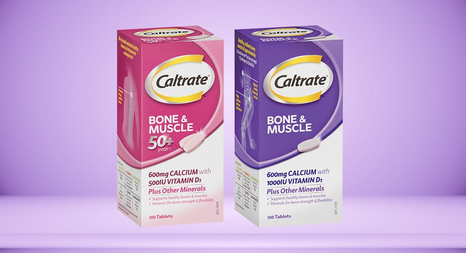 Caltrate Bone & Musle 50+ or Musle 100 Tablets