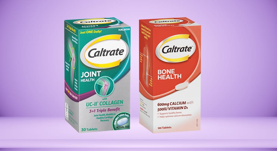 Caltrate Bone Health or Bone & Muscle 100 Tablets Range