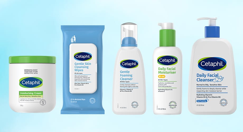 Cetaphil Body & Facial Cleansers or Lotions Range