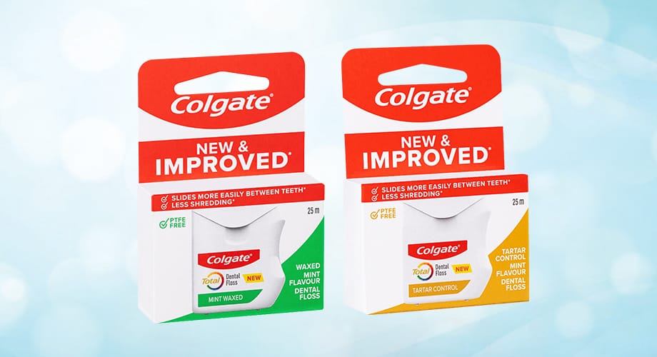 Colgate Floss Total Mint ot Tartar 25m