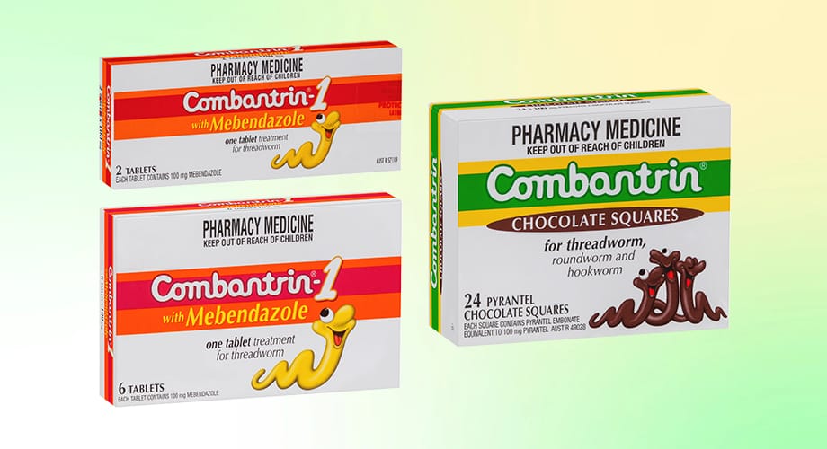 Combantrin Threadworm Treatment Range