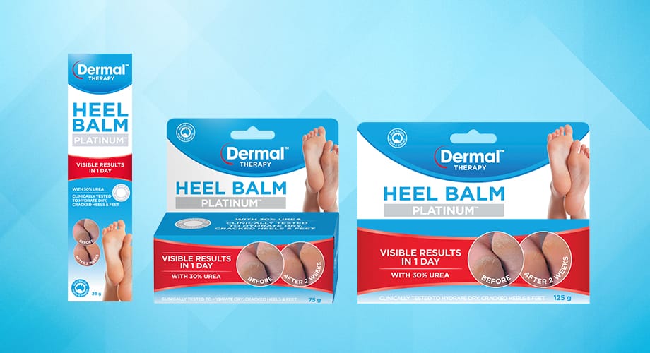 Dermal Therapy Heel Balm Platinum Range