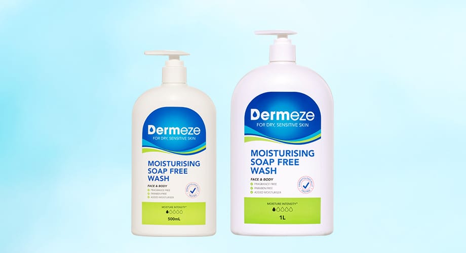 Dermeze Moisturising Soap-Free Wash Range