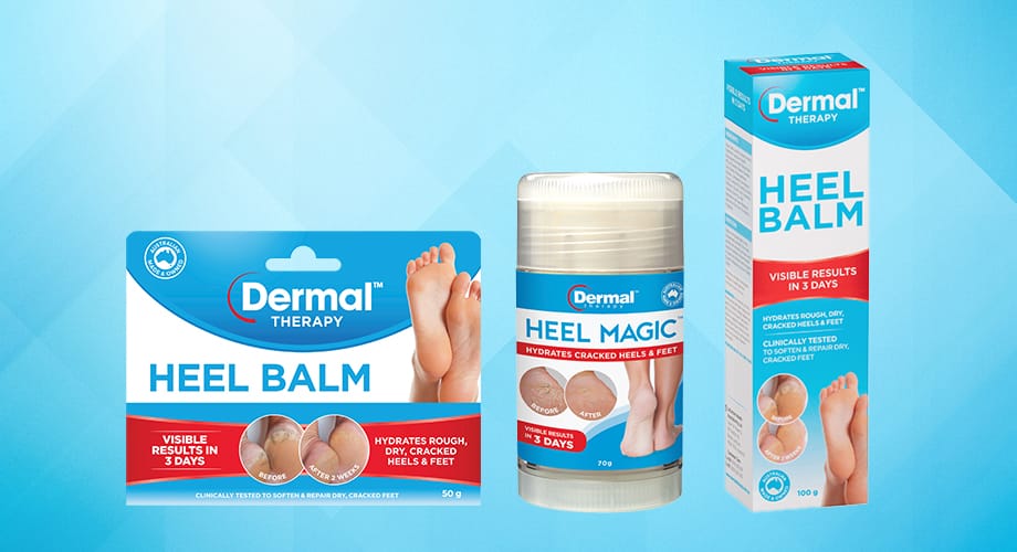 Dernal Therapy Heel Balm Range