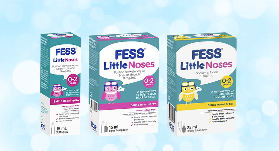 FESS Little Noses Saline Nasal Spray Range
