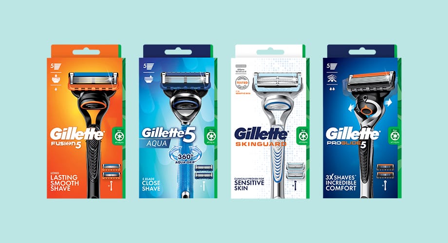 Gillette Men’s Shaving 3pk or Blade Refills 8pk Selected Range