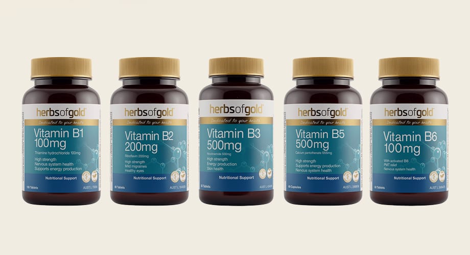 Herbs of Gold Vitamin Tablets Range