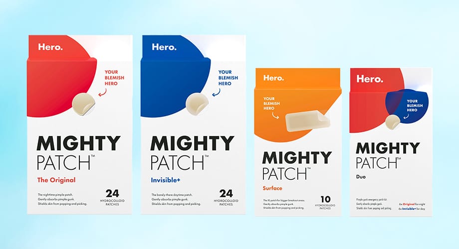 Hero Mighty Patch Blemish Range