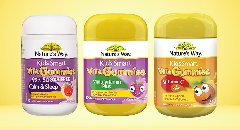 Nature's Way Kids Smart Gummies Range