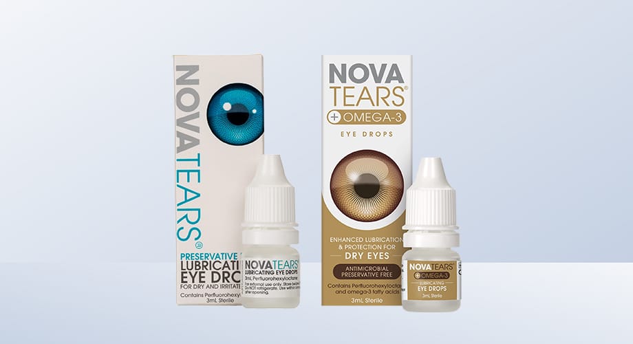 NovaTears Eye Drops Range