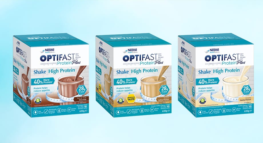 Optifast Protein Plus Shake 10pk Range