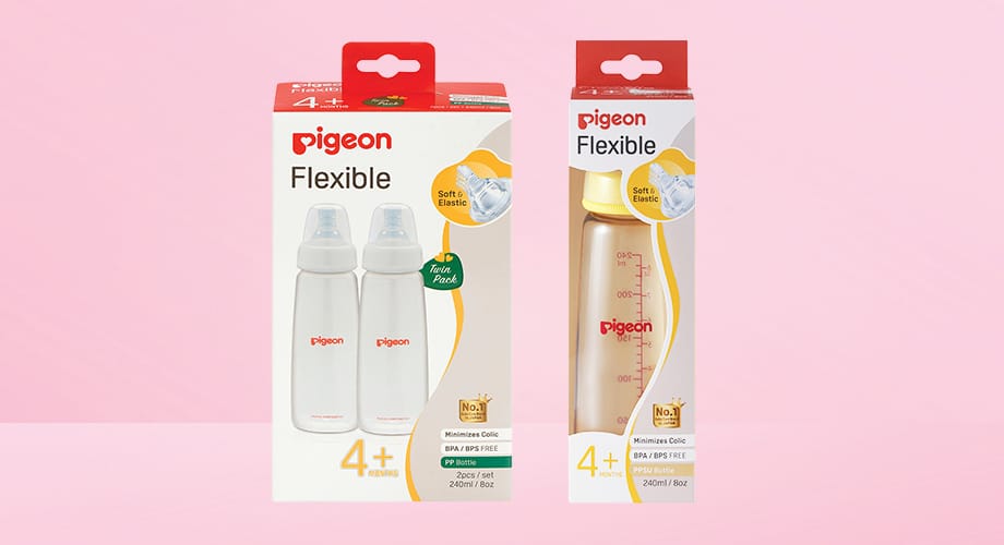Pigeon Flexible Slim Neck Range
