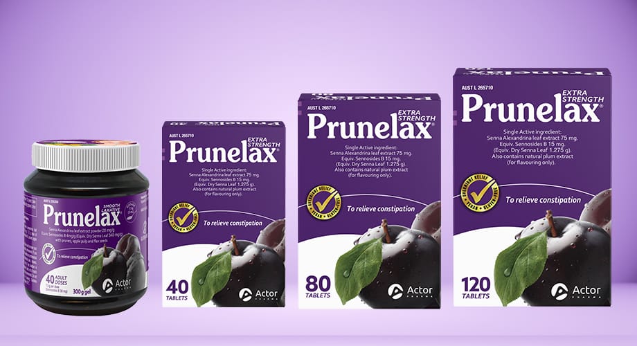 Prunelax Smooth 300g or Extra Strength Tablets Range