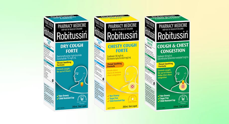 Robitussin Cough 200mL Range