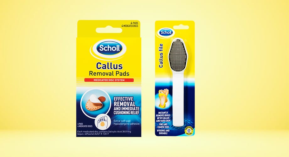 Scholl Callus Removal Pads or Hard Skin Manual File