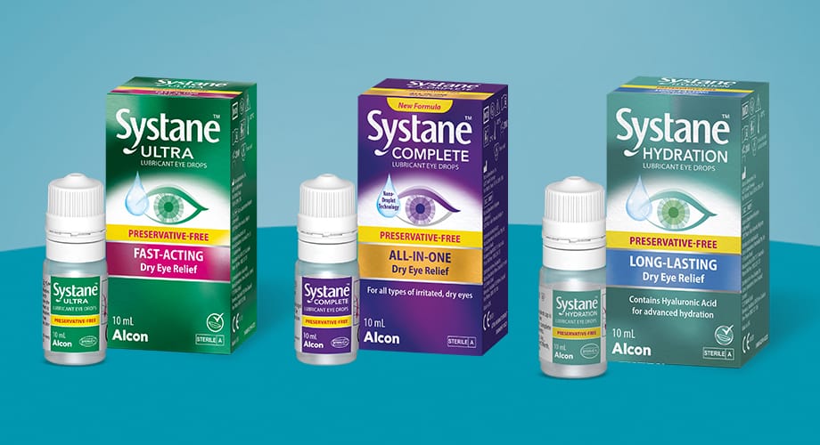 Systane Preservative-Free Eye Drops 10mL Range