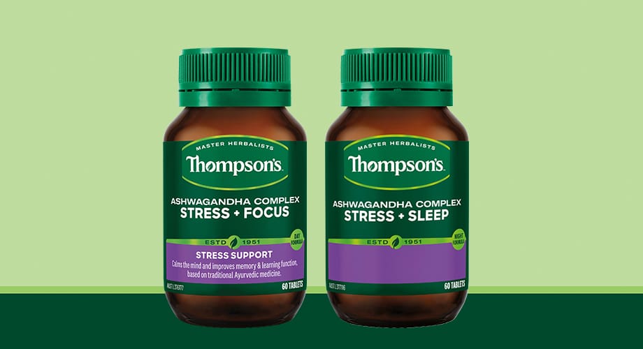 Thompson’s Ashwagandha Complex Range