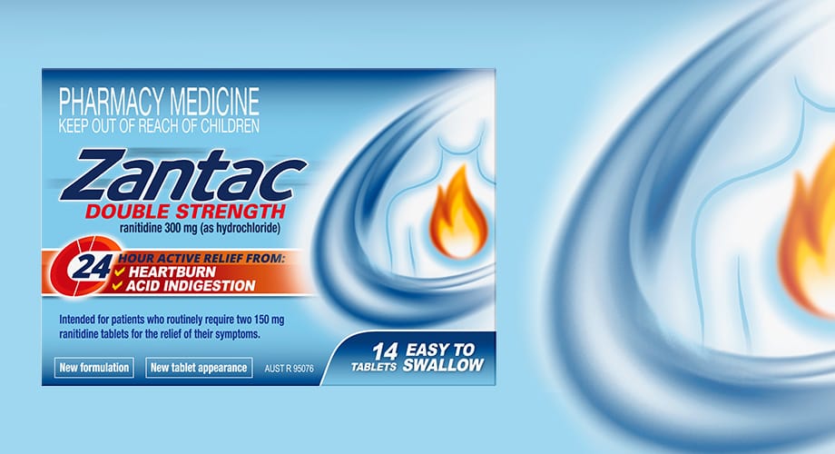 Zantac Double Strength Heartburn Relief 14pk