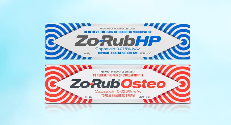 ZoRub HP or OA Topical Analgesic Cream 45g