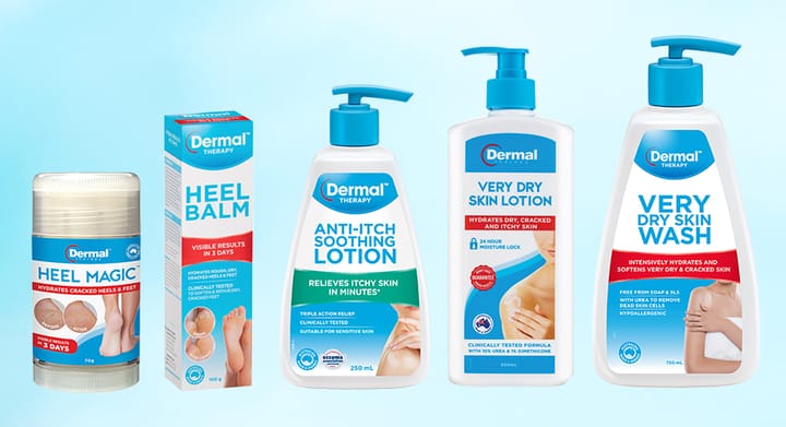 Dermal Therapy  Skin Care  Selected Range
