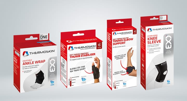 Thermoskin EXO Supports & Braces Range