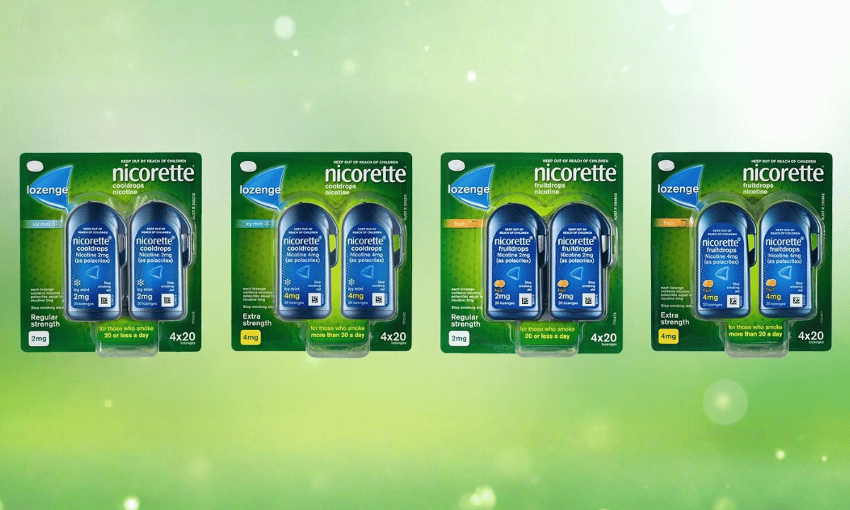 Nicorette Lozenges 80pk Range