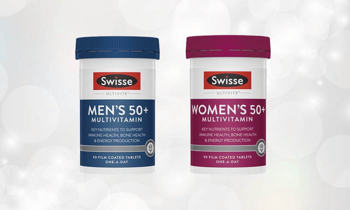 Swisse Ultivite Men's or Women's 50+ 90 Tablets