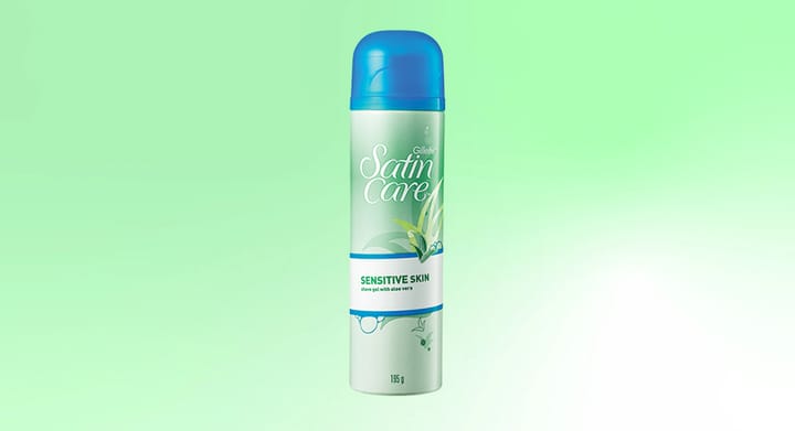 Gillette Venus Satin Care Sensitive Skin Shaving Gel 195g