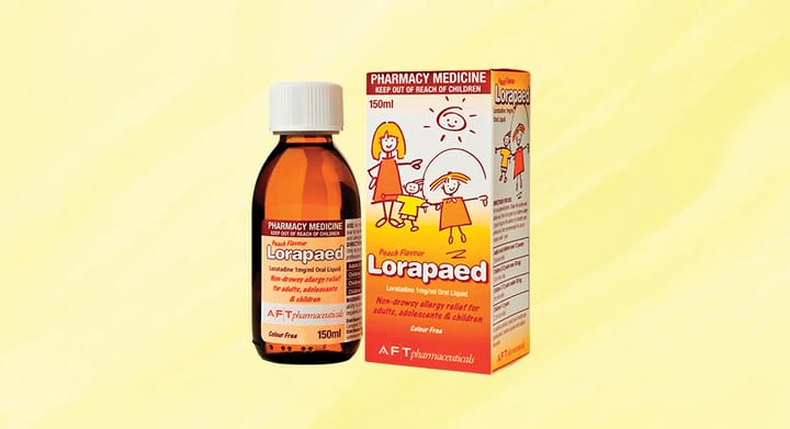 Lorapaed Allergy Relief 150mL