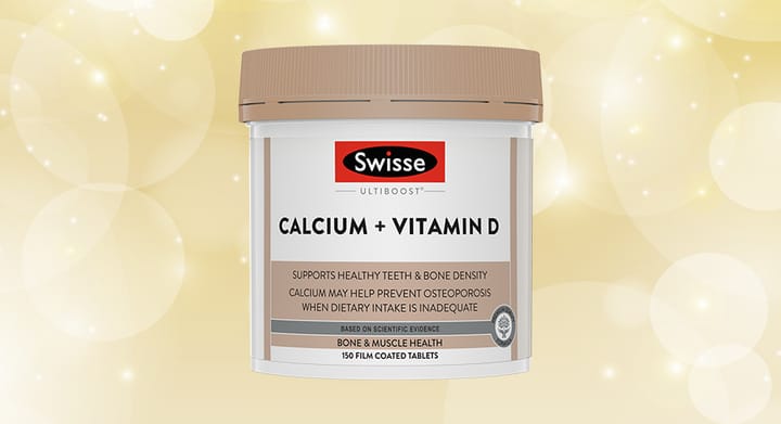 Swisse Ultiboost Calcium + Vitamin D 150 Tablets