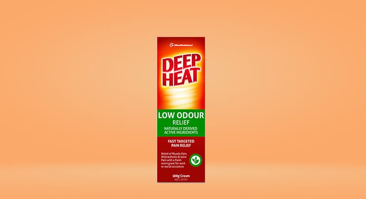 Deep Heat Low Odour Relief 100g