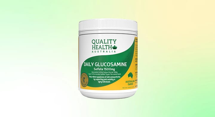 Quality Health Glucosamine 1500mg 180 Tablets