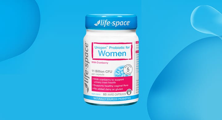 Life-Space Urogen Probiotic for Women 60 Capsules