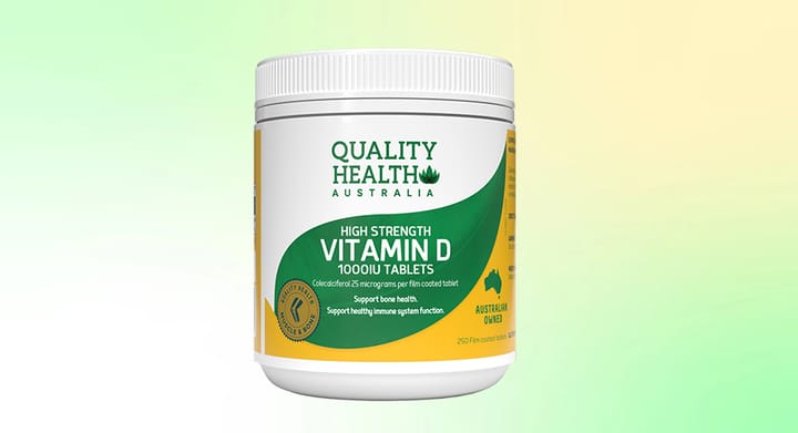 Quality Health Vitamin D 1000IU 250 Tablets
