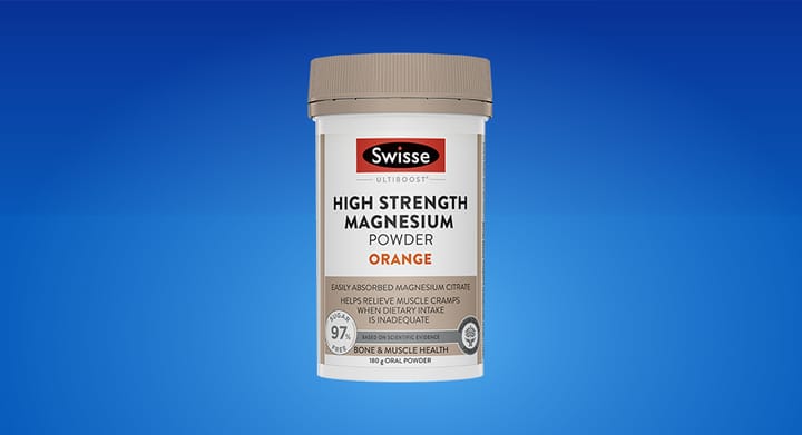 Swisse Ultiboost High Strength Magnesium Powder Orange 180g