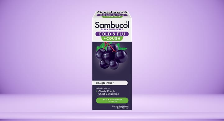 Sambucol Cough, Cold & Flu Relief Range