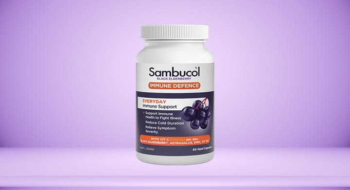 Sambucol Immune Defence Everyday 60 Capsules