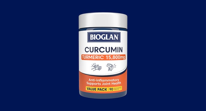 Bioglan Curcumin 600mg 90 Tablets