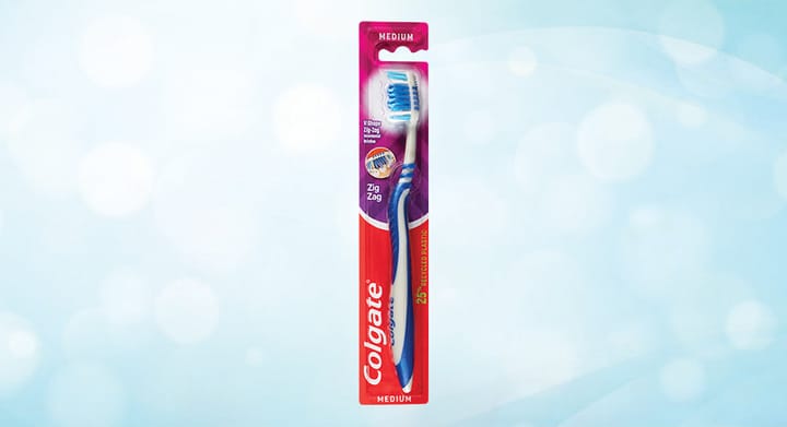 Colgate ZigZag Deep Interdental Toothbrush Medium 1pk