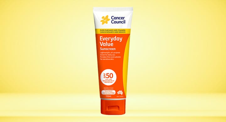 Cancer Council Every Day Value Sunscreen SPF50+ 110mL