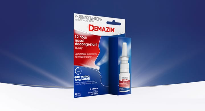 Demazin Cold & Flu Relief Range