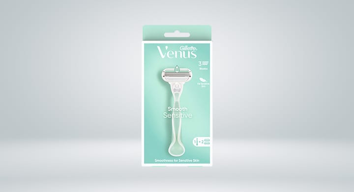 Gillette Venus Smooth Sensitive Razor 2 Up