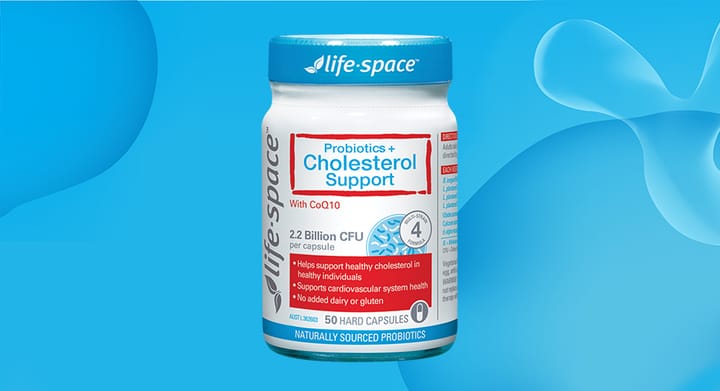 Life-Space Probiotics + Cholesterol Support 50 Capsules