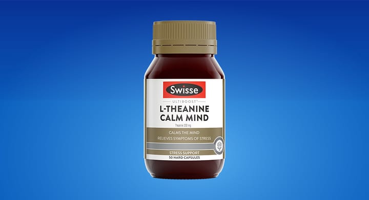 Swisse Ultiboost L-Theanine Calm Mind 50 Capsules