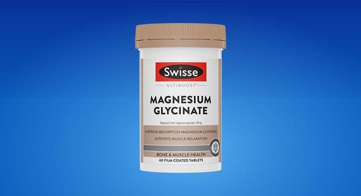 Swisse Ultiboost Magnesium Glycinate 60 Tablets