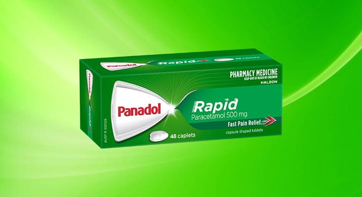 Panadol Rapid 500mg 48 Caplets