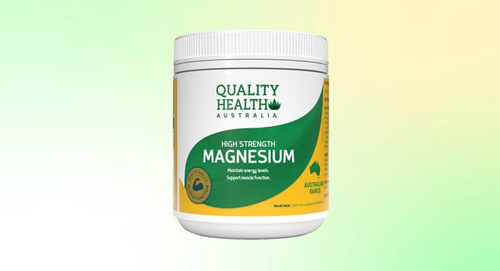 Quality Health High Strength Magnesium 250 Tablets