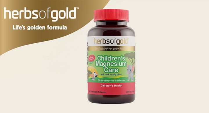 Herbs of Gold Children’s Magnesium Care 60 Tablets