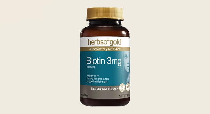 Herbs of Gold Biotin 3mg 60 Tablets