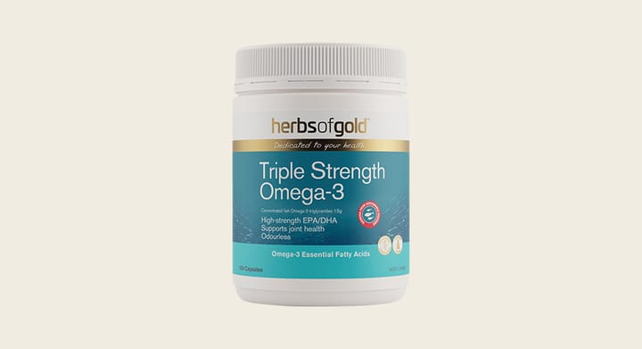 Herbs of Gold Triple Strength Omega-3 150 Capsules